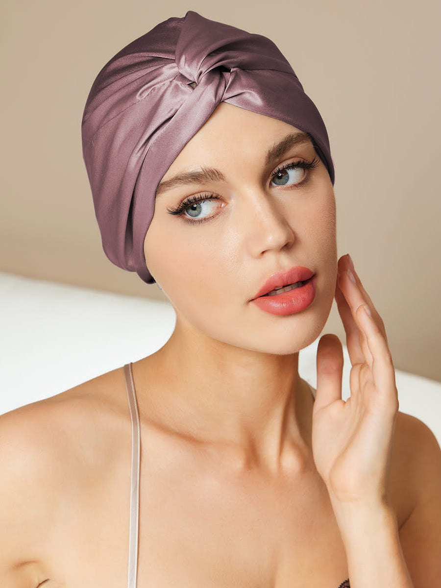 SilkRelax – Lässige Schlafmütze aus reiner Seide für nächtlichen Komfort 1