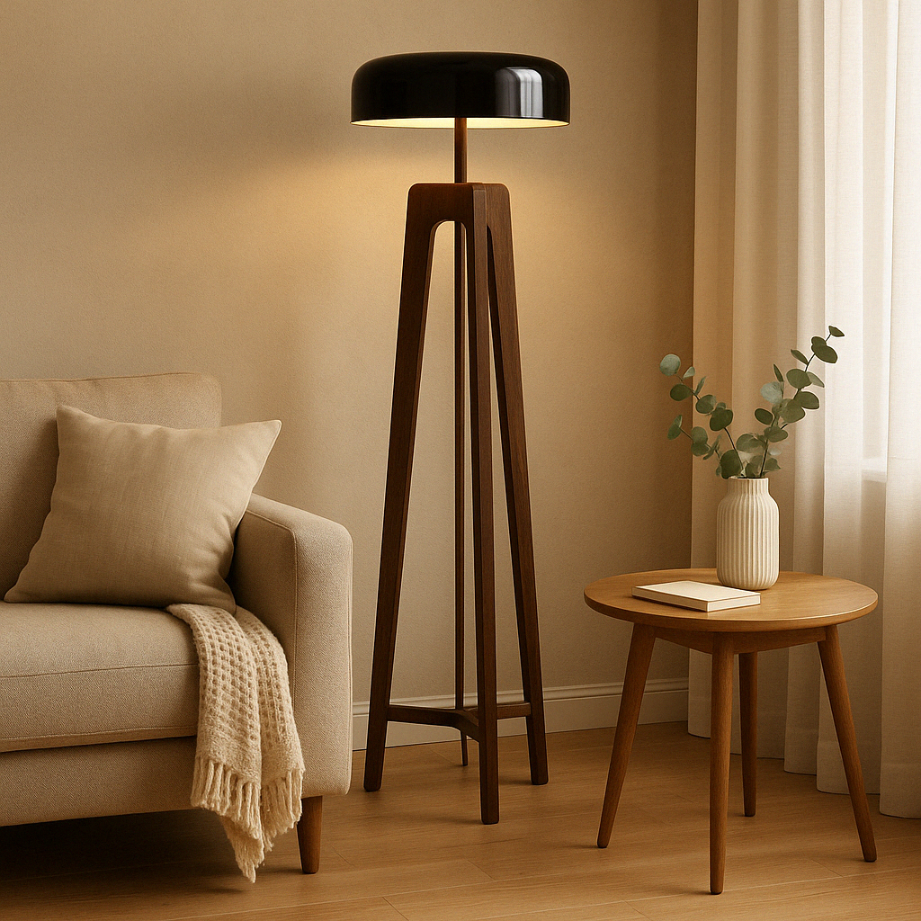 SkandiGlow | Minimalistische skandinavische Stehlampe 3