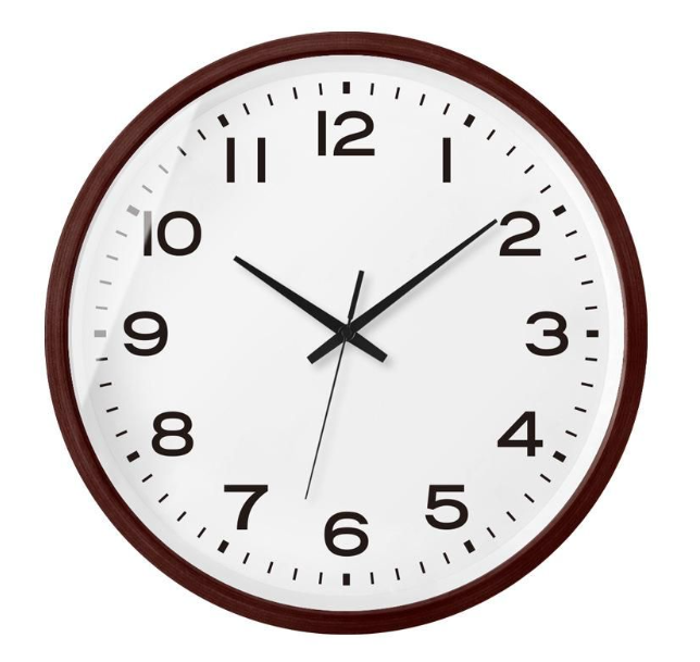 Skandinavische Wanduhr aus Holz – Modernes Design in Eiche, Walnuss und Buche, Präzises Quartz-Uhrwerk, Minimalistisch und Elegant 2