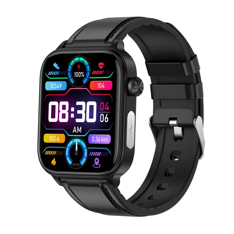 Smartwatch für Senioren mit SOS-Funktion Gesundheitsüberwachung GPS Tracking Wasserbeständig 0