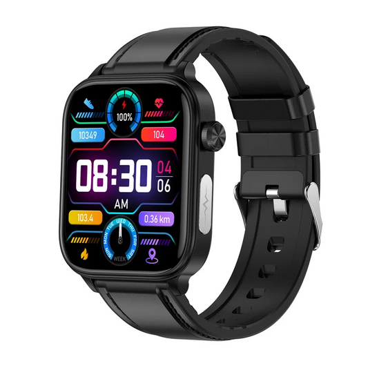 Smartwatch für Senioren mit SOS-Funktion Gesundheitsüberwachung GPS Tracking Wasserbeständig 0