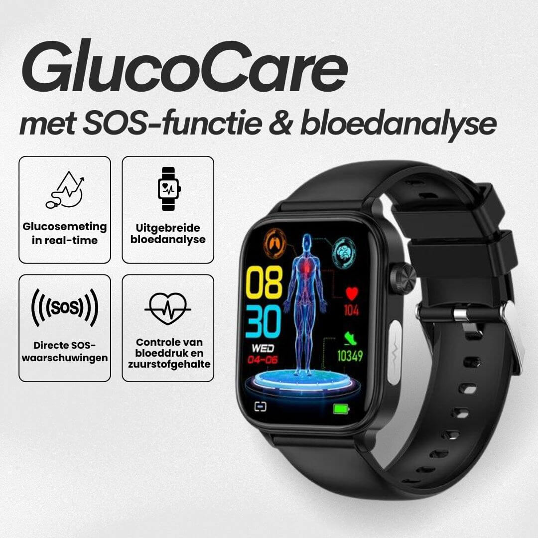 Smartwatch für Senioren mit SOS-Funktion Gesundheitsüberwachung GPS Tracking Wasserbeständig 1