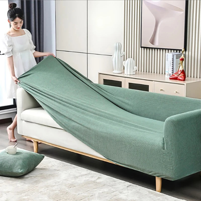 Sofabezug Rutschfest Jacquard Stoff Leicht Für Haustierbesitzer Sofahusse Couch Überzug 4