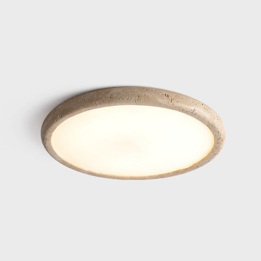 Solairis | Minimalistische Deckenlampe aus Stein 0