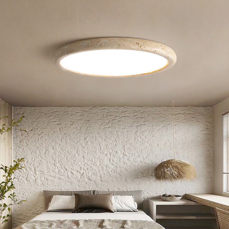 Solairis | Minimalistische Deckenlampe aus Stein 1