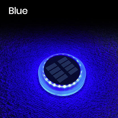 Solarleuchten Set mit 360° Lichtverteilung – IP68 Wasserdicht, Kabellos für Garten und Außenbereiche 5