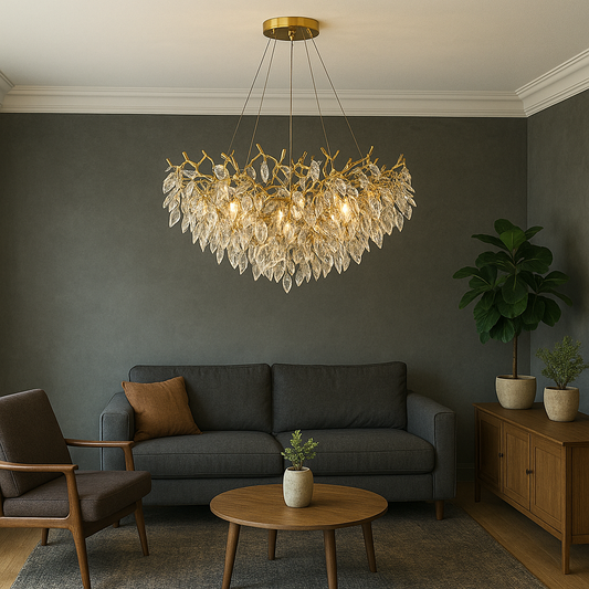 Solenor | Runder Kristallleuchter für anspruchsvolles Interieur 0