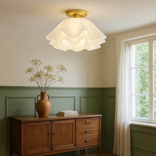 Solith | Deckenleuchte im Gailon-Stil mit eleganten Details 0