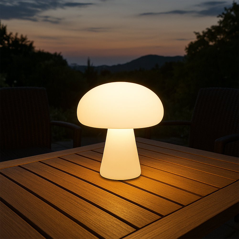 Solmere | Mushroom Outdoor/Indoor Tischlampe mit modernem Touch 2