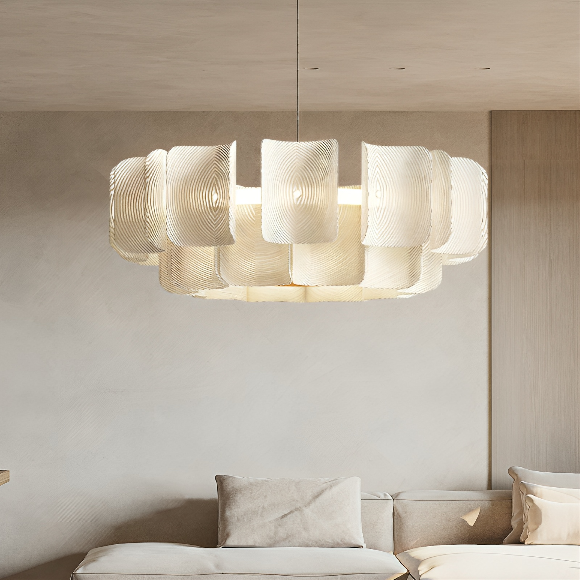 Solvion | Moderner Wabi-Sabi-Kronleuchter im japanischen Stil 2