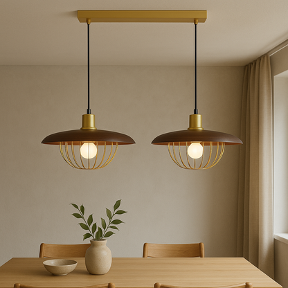 Solvynx | Vintage-Pendelleuchte im skandinavischen Stil für minimalistische Innenräume 1