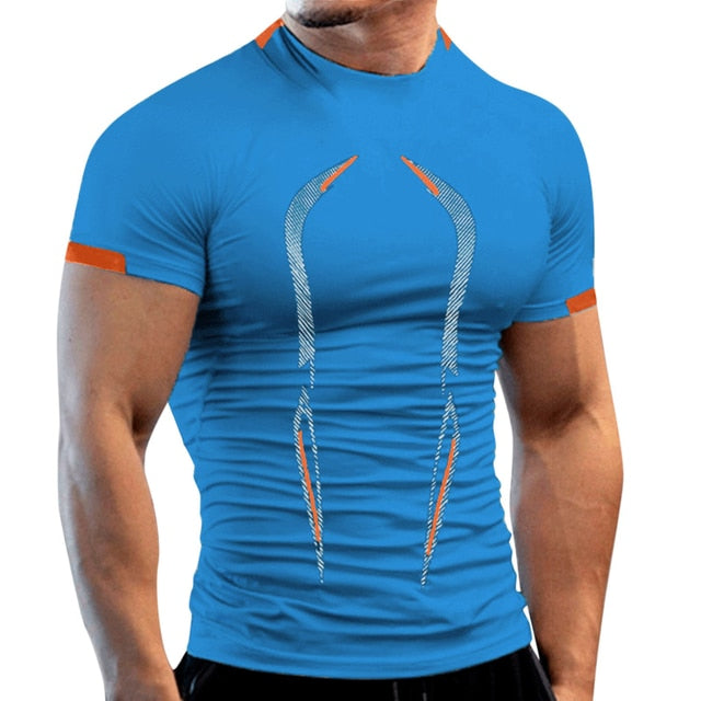 Herren Sporthemd Atmungsaktiv Schnell Trocknend Elastische Passform-4