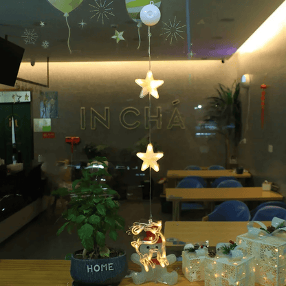 SparkleLights | Schneeflocken-Stern-LED-Lampe 16