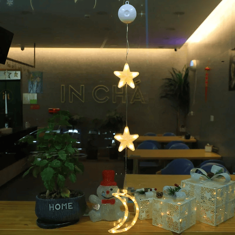 SparkleLights | Schneeflocken-Stern-LED-Lampe 22