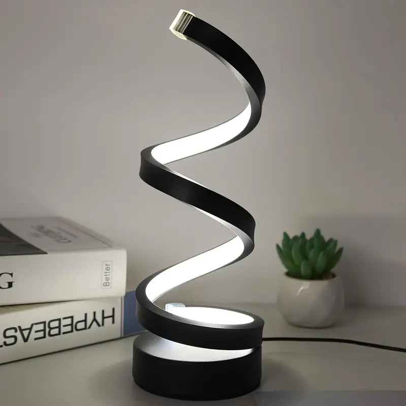 SpiralGlow – Elegante LED-Lampe mit Dimmfunktion 2