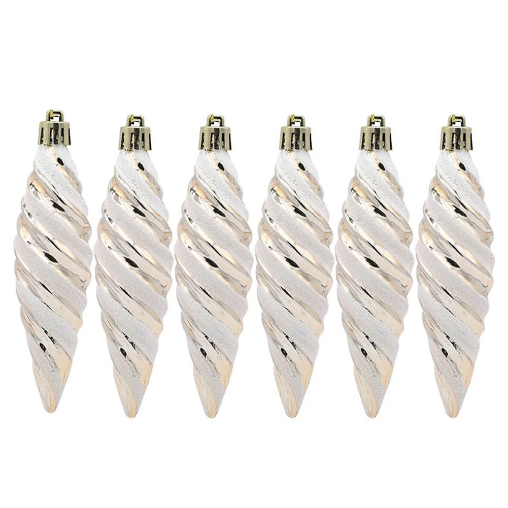 Spiralornamente | Weihnachtskugel-Anhänger zum Aufhängen 5