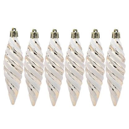 Spiralornamente | Weihnachtskugel-Anhänger zum Aufhängen 5