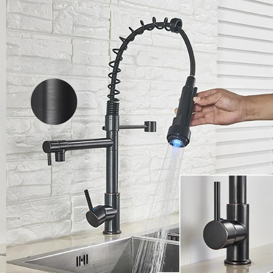 SpringTwin - Fortschrittlicher Wasserhahn mit zwei Ausgängen 0