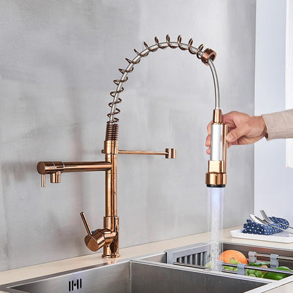 SpringTwin - Fortschrittlicher Wasserhahn mit zwei Ausgängen 3