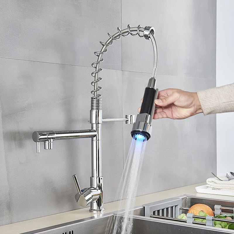SpringTwin - Fortschrittlicher Wasserhahn mit zwei Ausgängen 4