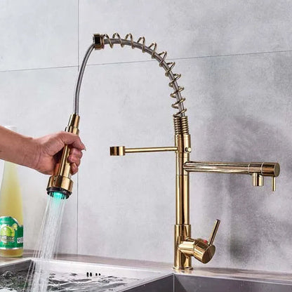 SpringTwin - Fortschrittlicher Wasserhahn mit zwei Ausgängen 5