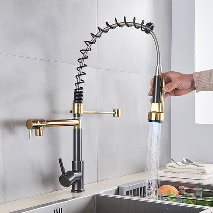 SpringTwin - Fortschrittlicher Wasserhahn mit zwei Ausgängen 6