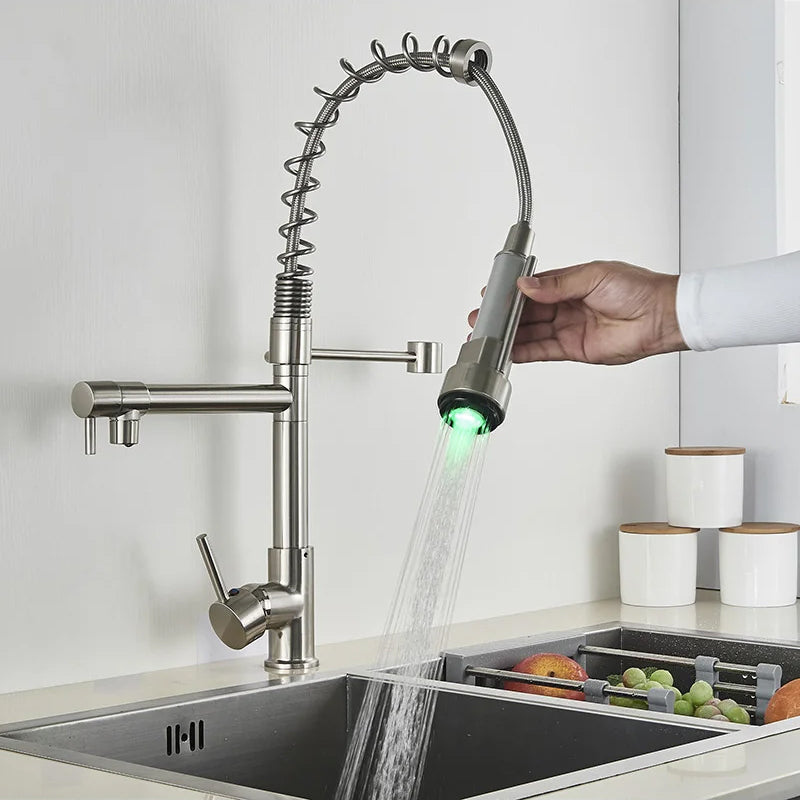 SpringTwin - Fortschrittlicher Wasserhahn mit zwei Ausgängen 7