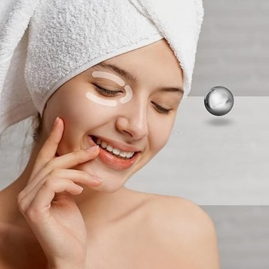 Stainless Steel Eye Roller Under Eye Care Tool for Puffy Eyes and Dark Circles 0