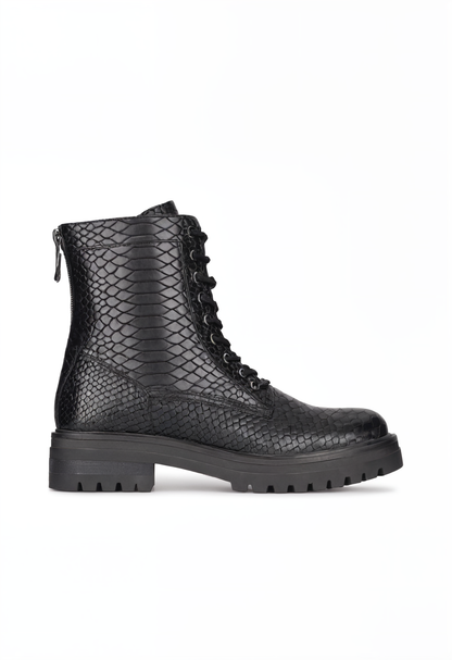 Stilvolle Damen Schuhe mit Python-Muster – Bequeme und elegante Spitzen-Schuhe für jeden Tag 3