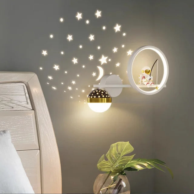 Stilvolle Wandleuchte Kinderzimmer – Sanfte LED Wandlampe mit Freundlichem Design für Eine Beruhigende Atmosphäre 1