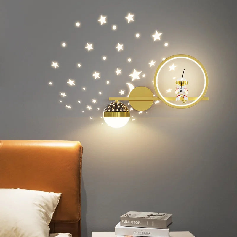 Stilvolle Wandleuchte Kinderzimmer – Sanfte LED Wandlampe mit Freundlichem Design für Eine Beruhigende Atmosphäre 4