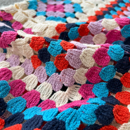 Women's Cozy Knit Kimono – Boho Crochet Pattern Colorful & Stylish