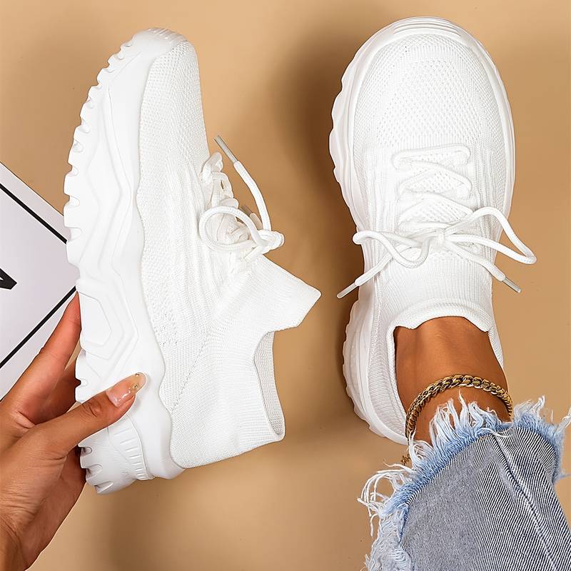 StrideLuxe – Modische und bequeme Sneaker mit fortschrittlicher orthopädischer Dämpfung 0