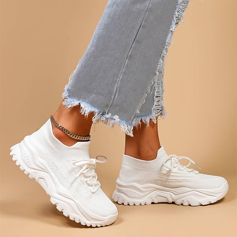 StrideLuxe – Modische und bequeme Sneaker mit fortschrittlicher orthopädischer Dämpfung 2