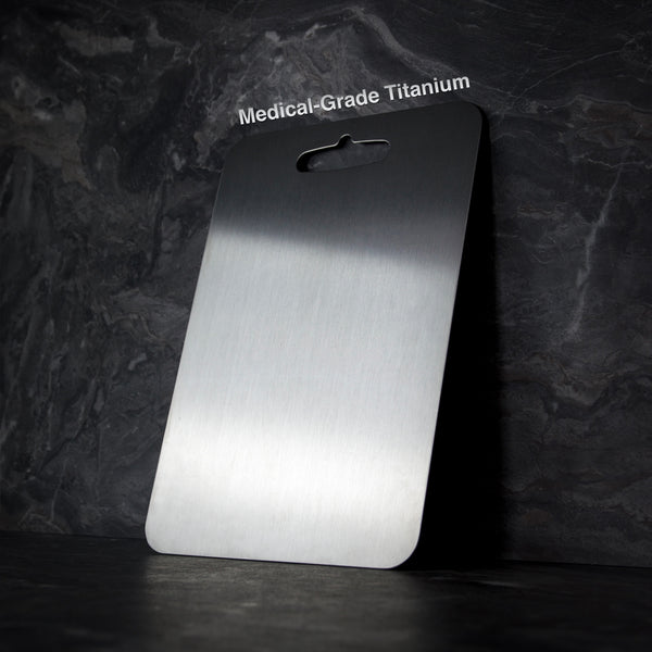 Titanium Cutting Board – Antibacterial, Non-Toxic, BPA-Free Kitchen Essential, Knife-Friendly Design for Safe Food Preparation-4