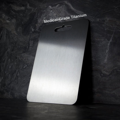 Titanium Cutting Board – Antibacterial, Non-Toxic, BPA-Free Kitchen Essential, Knife-Friendly Design for Safe Food Preparation-4