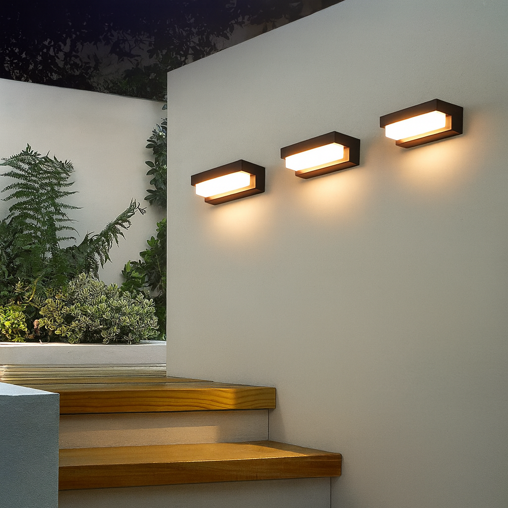 TerraLux | Solar-Wandleuchte für minimalistisches Wohnen 3