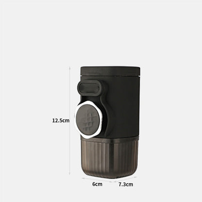 Tragbare Espresso-Handpresse 15 Bar Kompakt Schwarz Mechanisch Kaffeebereiter 6