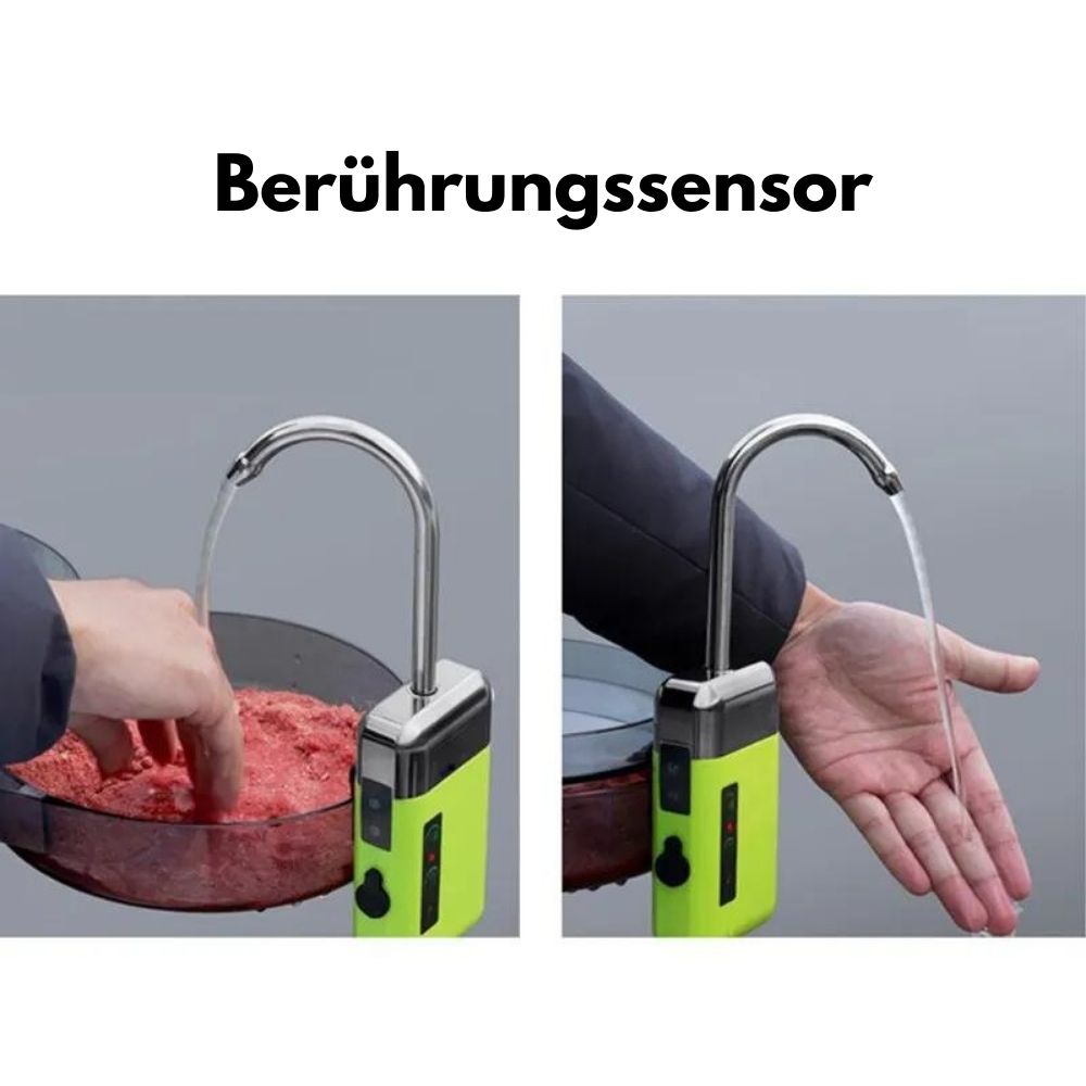 Tragbare Wasserpumpe Camping Outdoor Sensorsteuerung Wiederaufladbar Leicht 4
