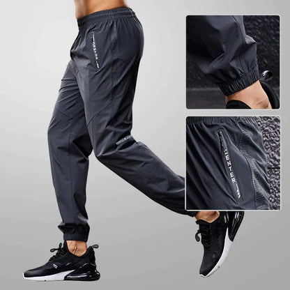 Herren Sweatpants Atmungsaktiv Elastischer Bund Flexibles Material Jogginghose-2