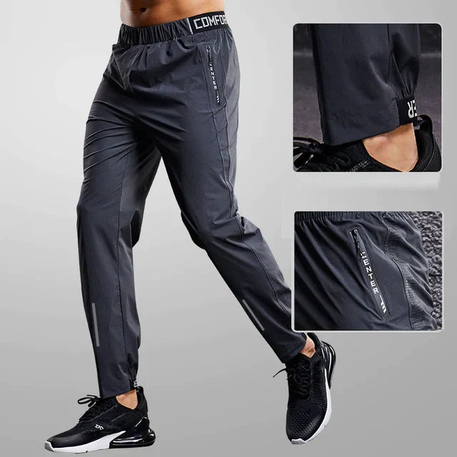 Herren Sweatpants Atmungsaktiv Elastischer Bund Flexibles Material Jogginghose-3