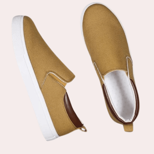Herren Sneakers Beige Größe 42 Textil Atmungsaktiv Leicht-1
