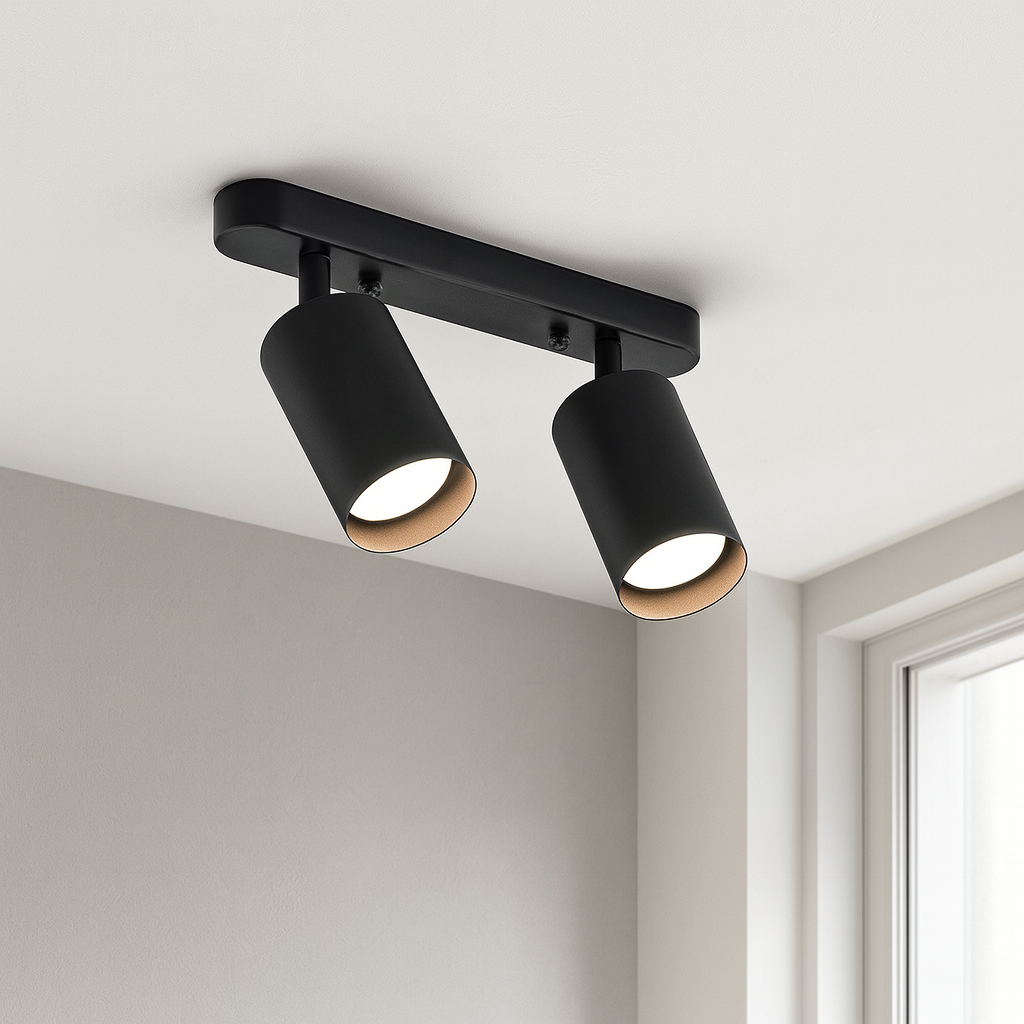 TwinGlow | Moderne drehbare Deckenleuchte 1