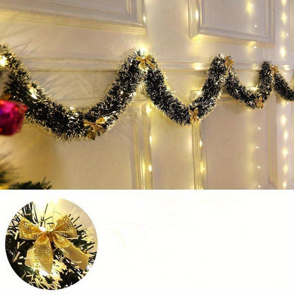 TwinkleTinsel – 2er Set LED-Weihnachtslichterketten mit Batteriebeleuchtung 3