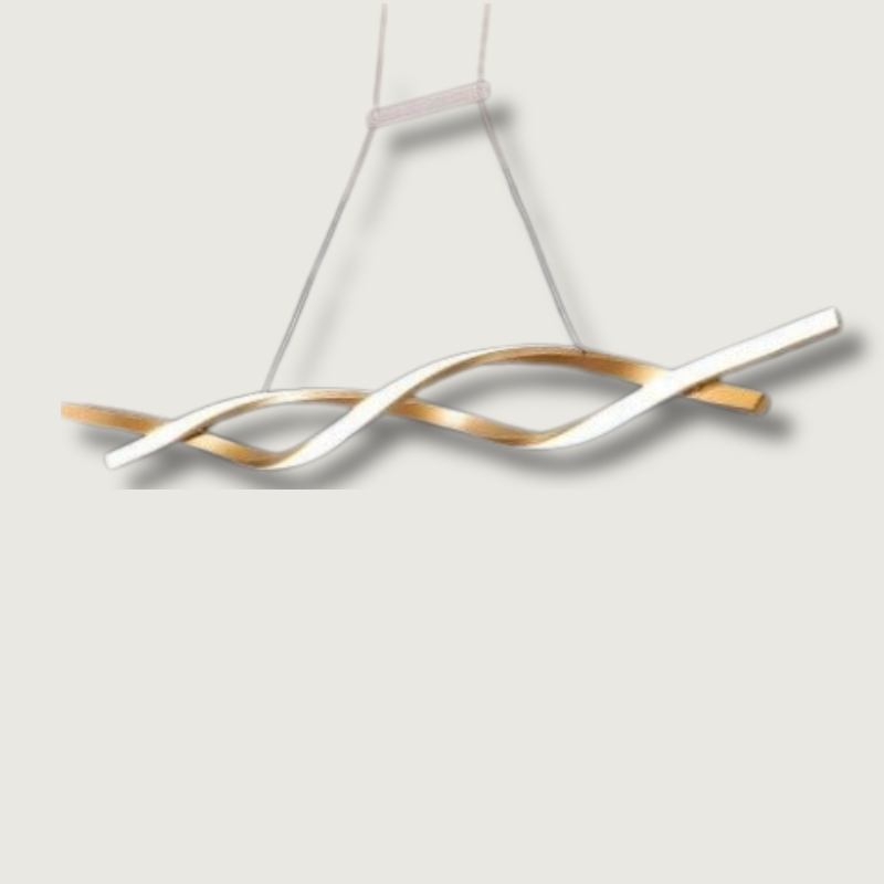 TwirlLuxe – Moderner Spiral-Kronleuchter 1