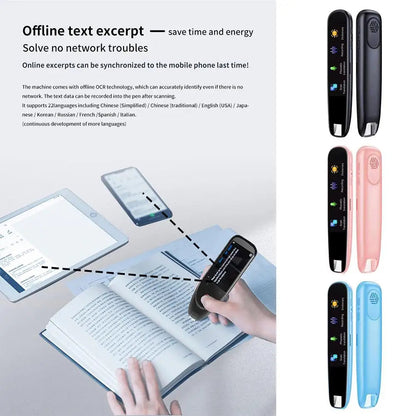 Übersetzungsstift mit Text-to-Speech und Offline-Funktion – Scannen und Übersetzen in über 55 Sprachen 2
