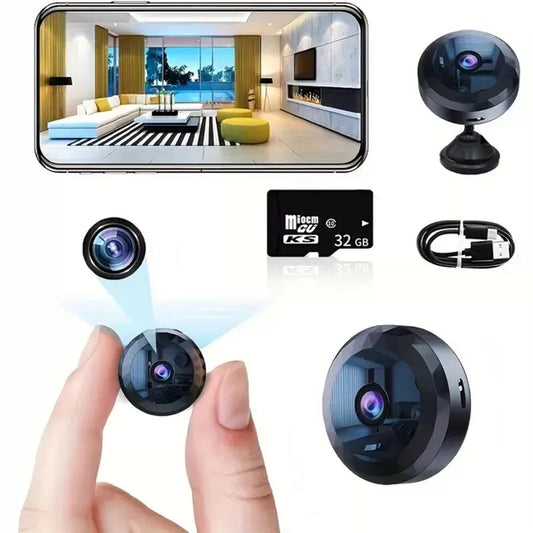 Überwachungskamera WLAN mit Live Übertragung auf Handy – 1080P HD Mini Kamera für Diskrete Überwachung Zuhause und Büro 8