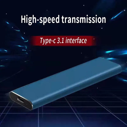 Ultradünne externe 4-TB-Festplatte – Tragbare USB-C-Speicherlösung für schnelle Dateiübertragung und Langlebigkeit 4