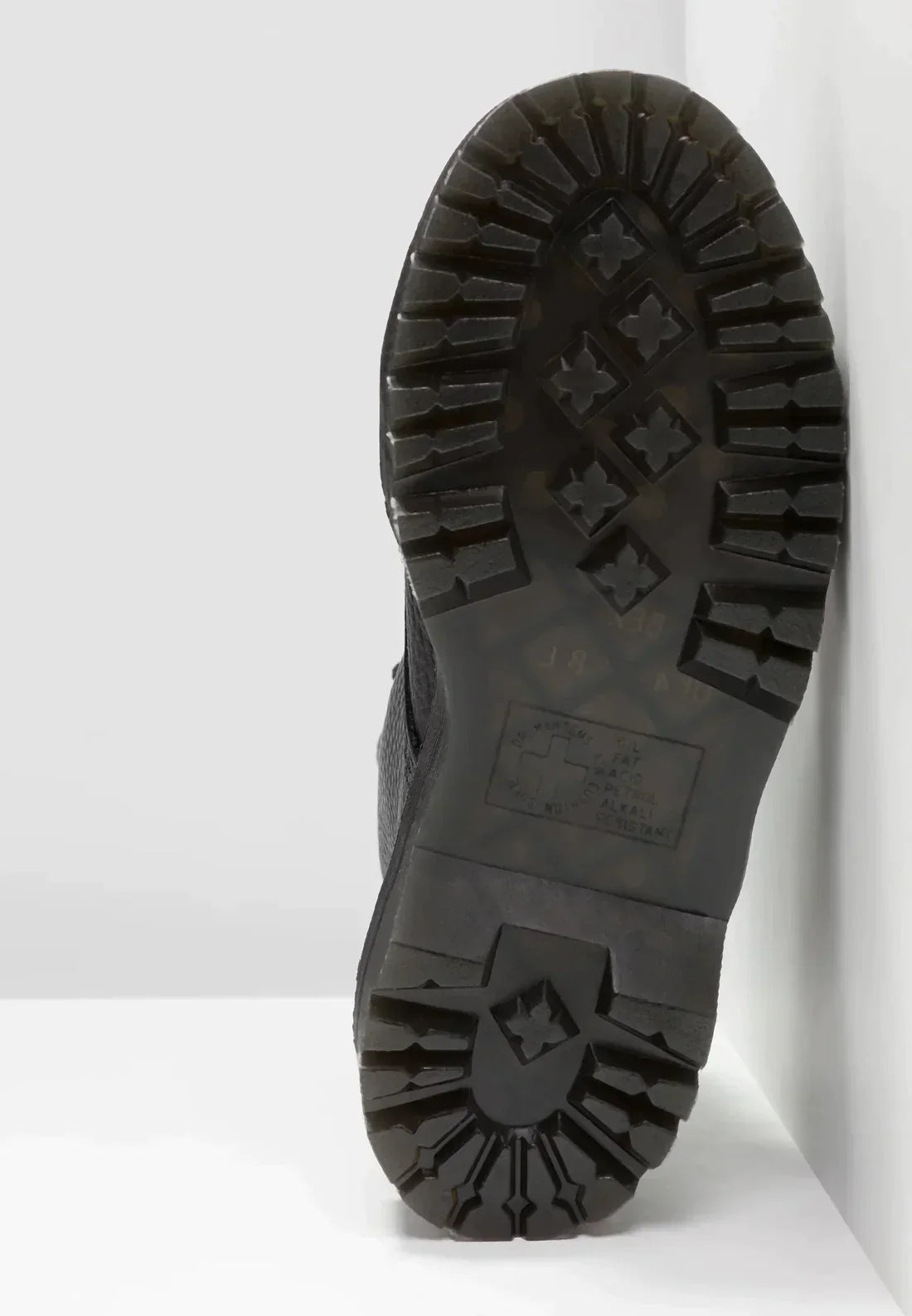 Unisex Absatzstiefel Schwarz Hochwertiges Leder Stabiler Absatz für Damen und Herren 6