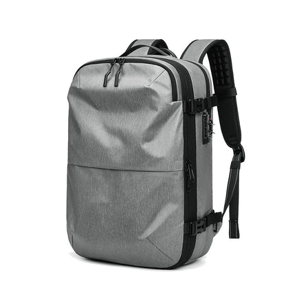 Unisex Laptop Rucksack 60L Anti-Diebstahl Wasserdicht Oxford mit Vakuumkompression 13